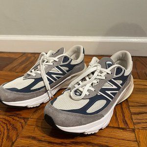U990TC6 New Balance 990V6 Gray Navy Light Gray Made in USA - Grey Day 2023